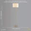 145cm Matte Modern Floor Lamp