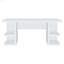 Bureau d'écriture blanc à 4 tablettes