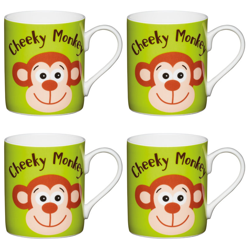 Cheeky Monkey Bone China Mug
