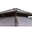 Parasol double en aluminium 10 * 13-pi, dessus en polycarbonate, avec housse et filet, convient aux jardins et aux pelouses