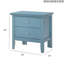 Table de chevet avec tiroirs Teal Elegance-724362614