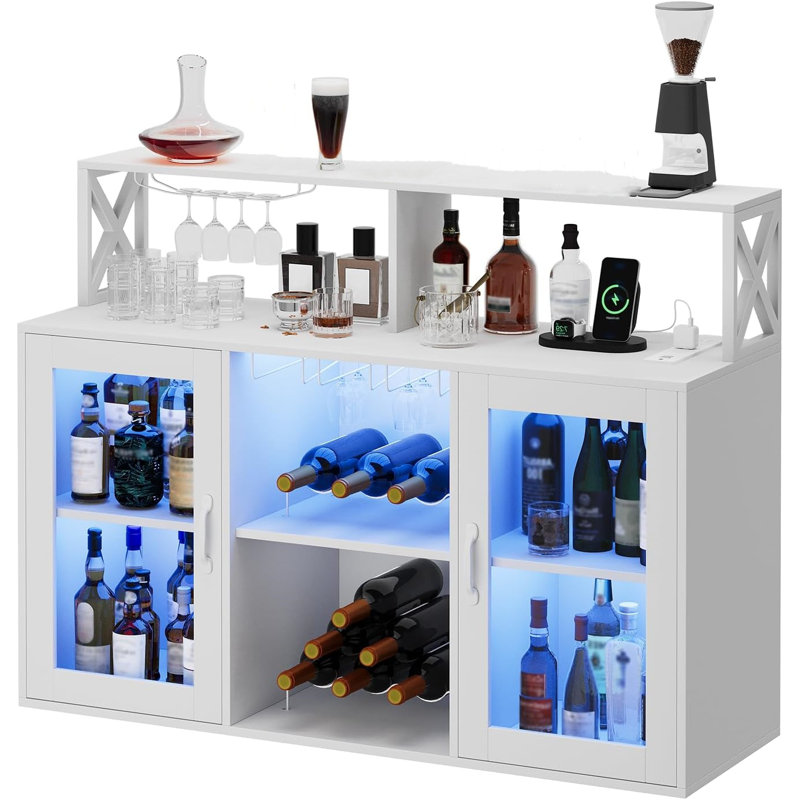 Armoire bar, Blanc