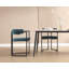 Chaise avec accoudoirs à dossier bas Jesean-638250679-622198802