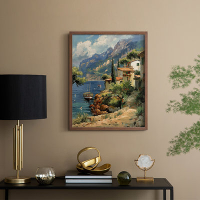 NAUTICAL Series DLXV, reproduction encadrée - bois massif