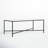 Henley 48" Glass and Steel Coffee Table-975230781