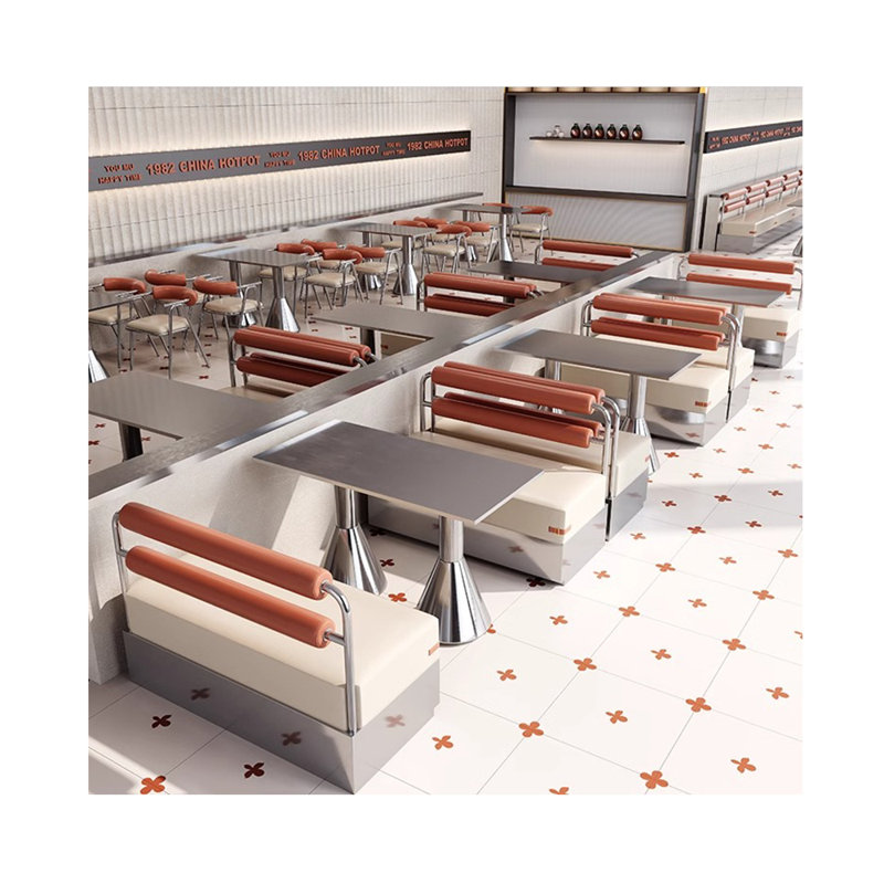 Banc de restaurant moderne et simple