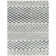 Jiya Checkered Ivory Shag Area Rug