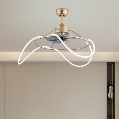 Nawatha 23'' Ceiling Fan with LED Lights
