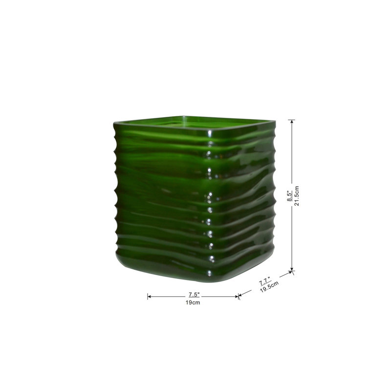 Vase de table en résine 8,5 po