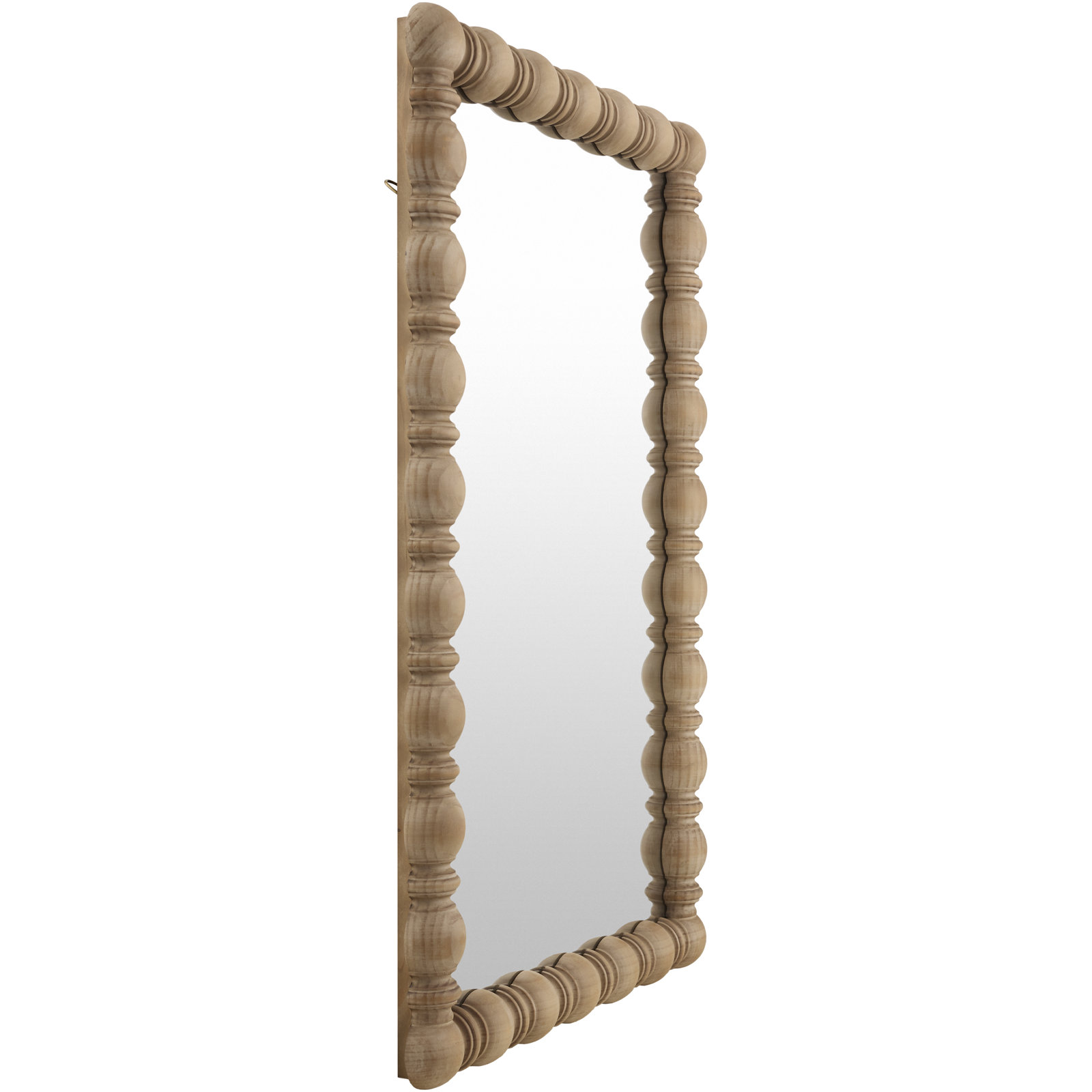 Castellanos Mirror, 36" x 24", Natural Wood