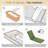  Outdoor 3" Chaise Lounge Seat Cushion with Ties-1552214383