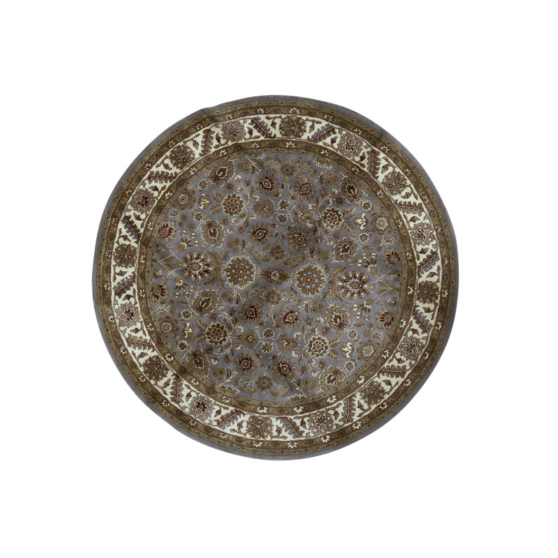 Hand-Knotted High-Quality Blue Area Rug