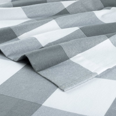 Pointehaven 180 GSM Brushed Cotton Flannel Pillow Cases Standard Urban Plaid