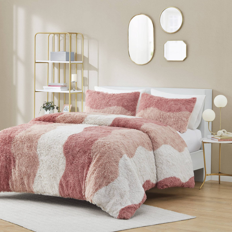 Ensemble de housse de couette Cassie Trahan, Housse de couette très grand + 2 très grandes ta