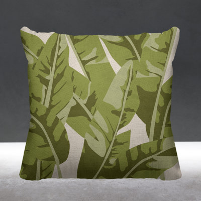 Gabrielle Tropical Leafs Indoor Pillow Cover