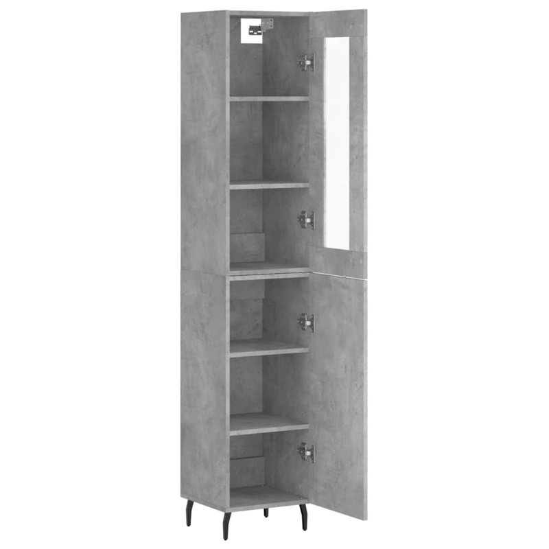 Merwyn 34.5cm Sideboard, Concrete Grey