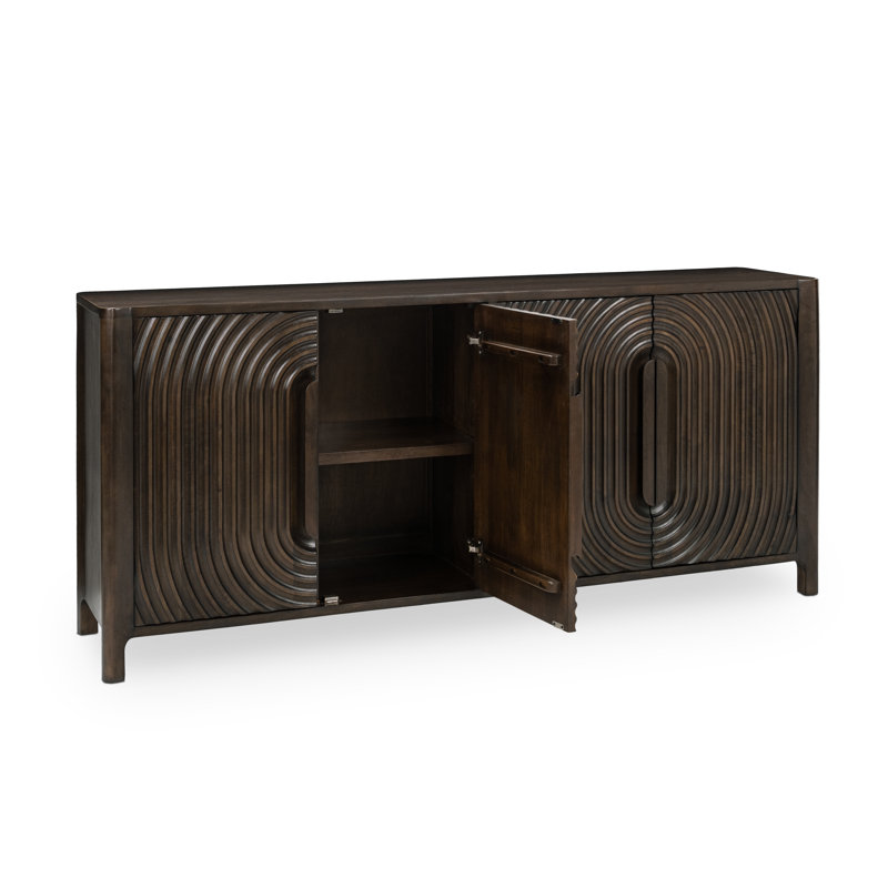 Colson Solid Wood Hand-Carved Sideboard