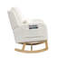 Chaise d'appoint à bascule Teddy White