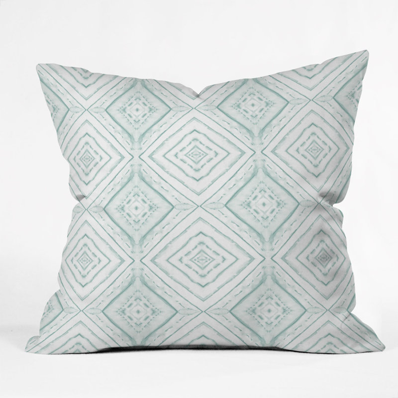 Jacqueline Maldonado Dye Dash Diamond Indoor/Outdoor Throw Pillow