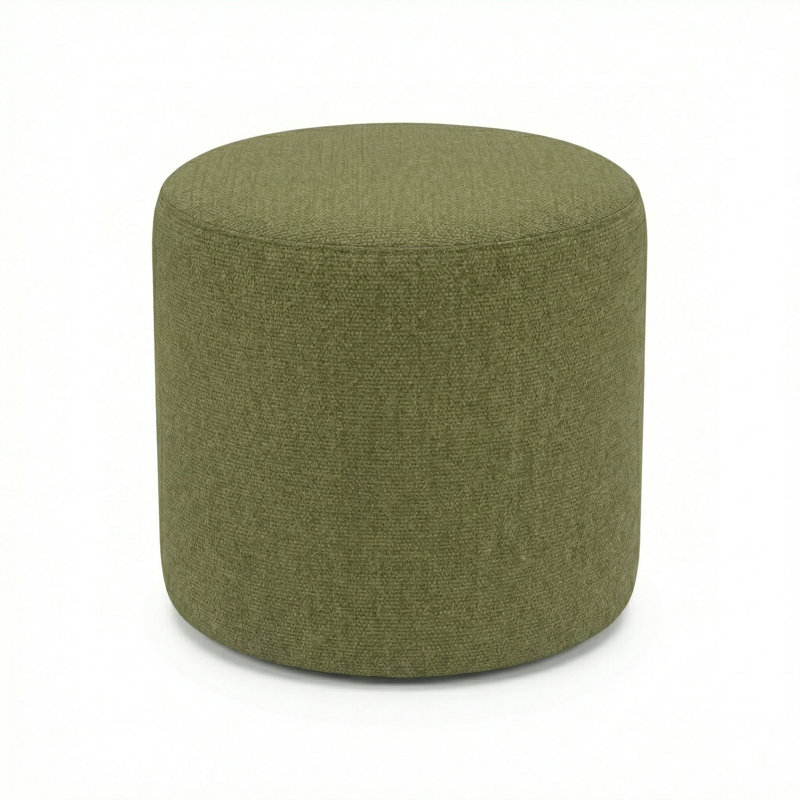 Pouf rond 18 "Lily Gardens, Vert