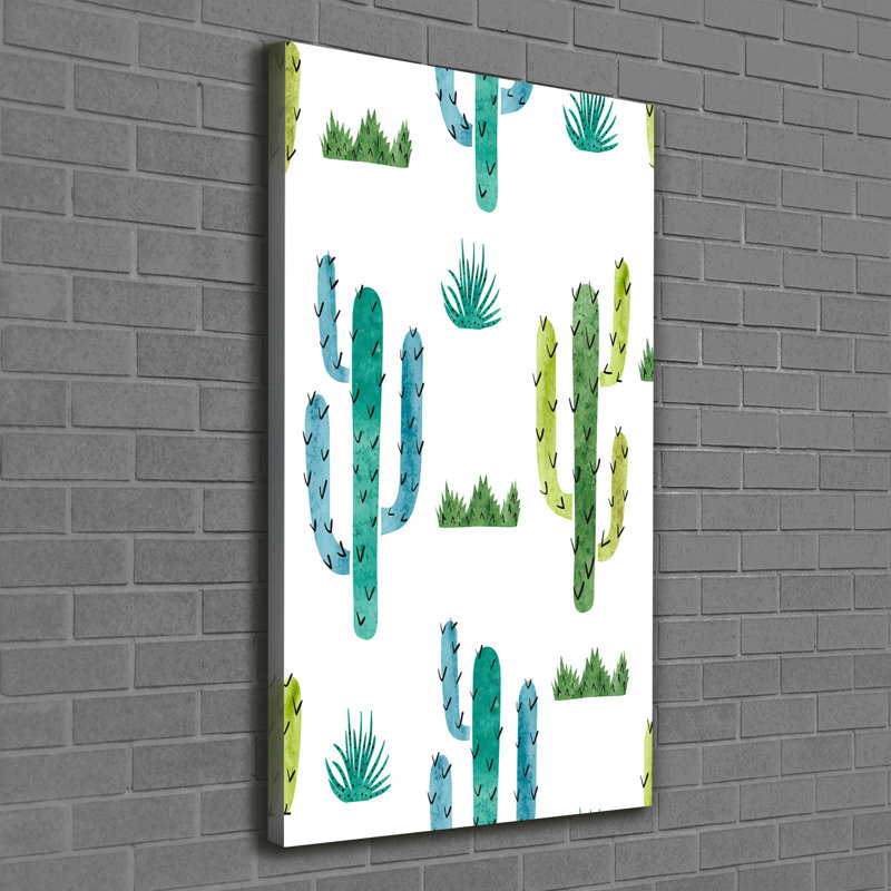 Cacti - Wrapped Canvas Print