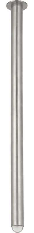 Ebell Flush Mount, Antique Nicke, 48" H x 4.5" W x 4.5" D