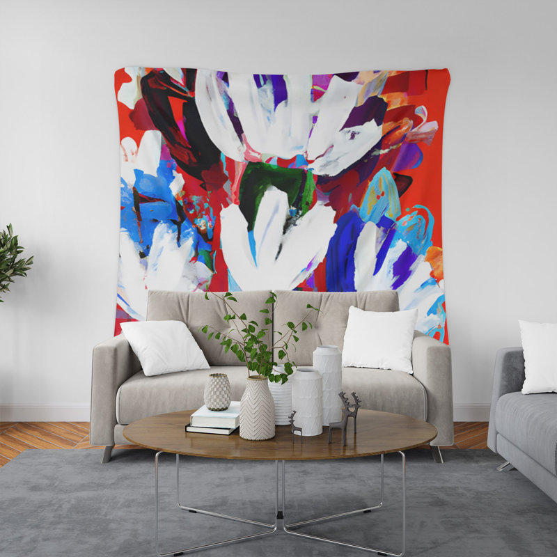 Tapisserie murale, H 88 po x l 104 po