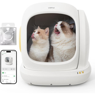 Polyethylene Plastic Self-Cleaning Litter Box