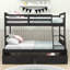 Eliodoro Kids Twin Over Full Bunk Bed with Drawers-370864341