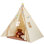 Tente de jeu pour enfants, tente de tipi pour enfants de 1 à 5 ans, tente