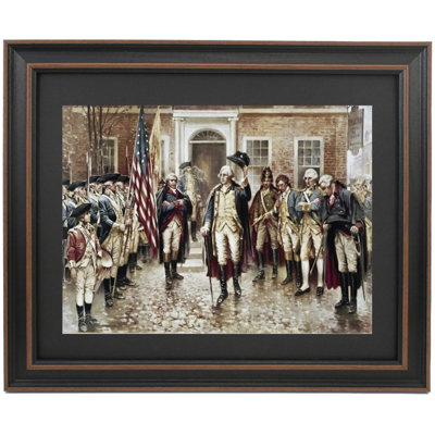 Washington's Farewell To His Officers By Edward Moran