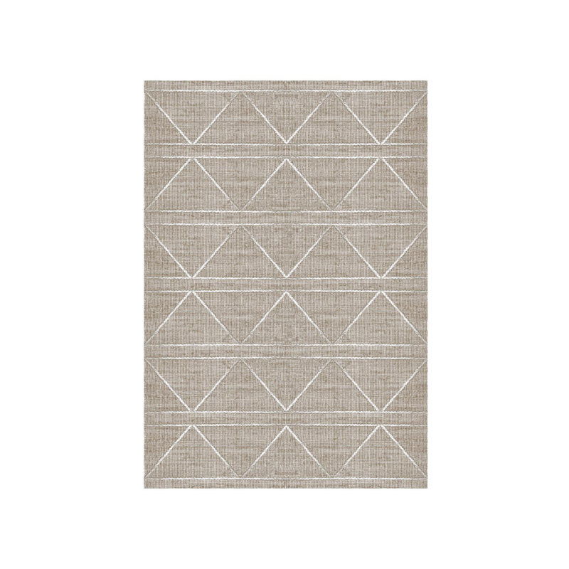 Modern Area Rug with Non-Slip Backing, Tapis de couloir 3 pi 11 po x 14 pi 9 po
