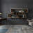 Modern Geometric Wall Mounted Bookcase With Open Shelving