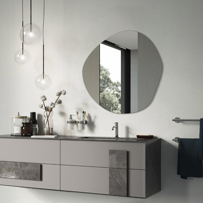 Lileigh Flat Wall Mirror