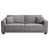 Grey Matte Chenille