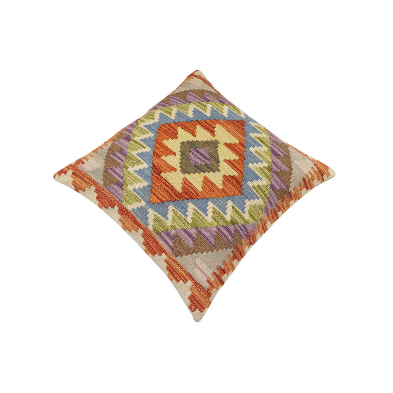 Housse et insert de coussin carré 100% laine 