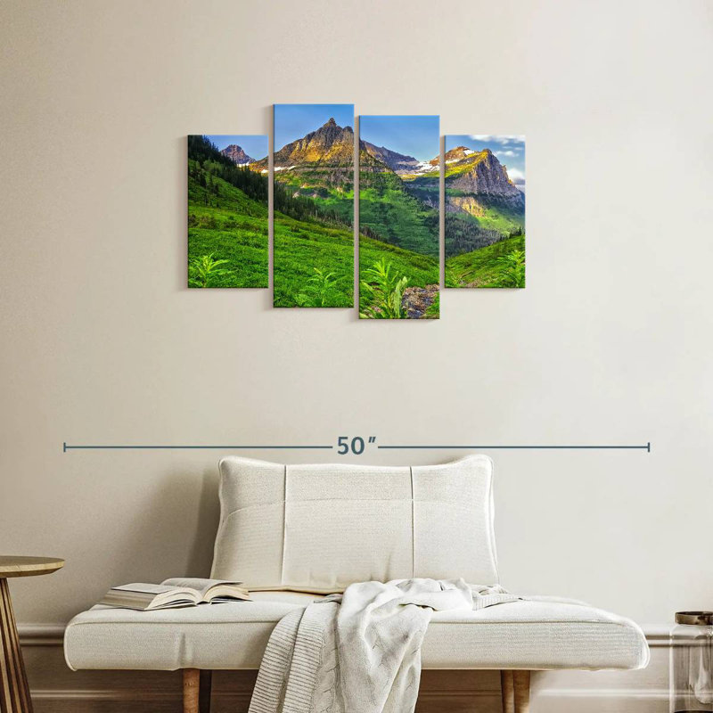 Verdure du parc glaciaire Alvord, H 22 po x l 36 po