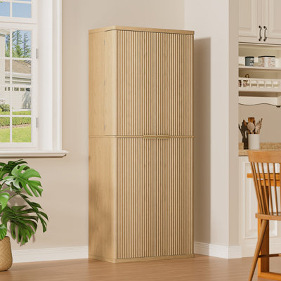 Kitchen Storage Cabinet With Doors, Shelve For Kitchen, Dining Room by George Oliver
