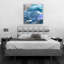 Glistening Tide A and B - Sans cadre, ensemble de reproduction d'art sur verre