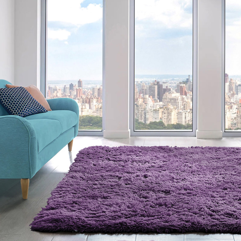 Lykke Supersoft Shaggy High Pile Rug, Rectangle 80 x 150cm