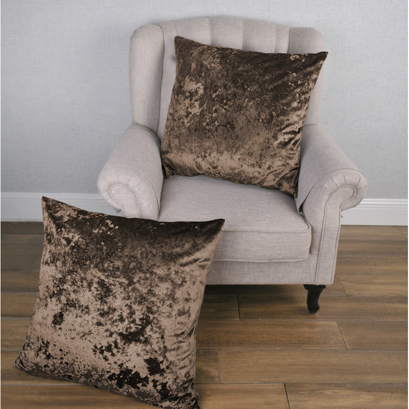Floral Square Euro Cushion Cover, Carafe