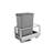 Rev-A-Shelf Pull Out Waste Container Storage for Kitchen Base Cabinets, Trash Cans with Soft-Close Slides-98030740