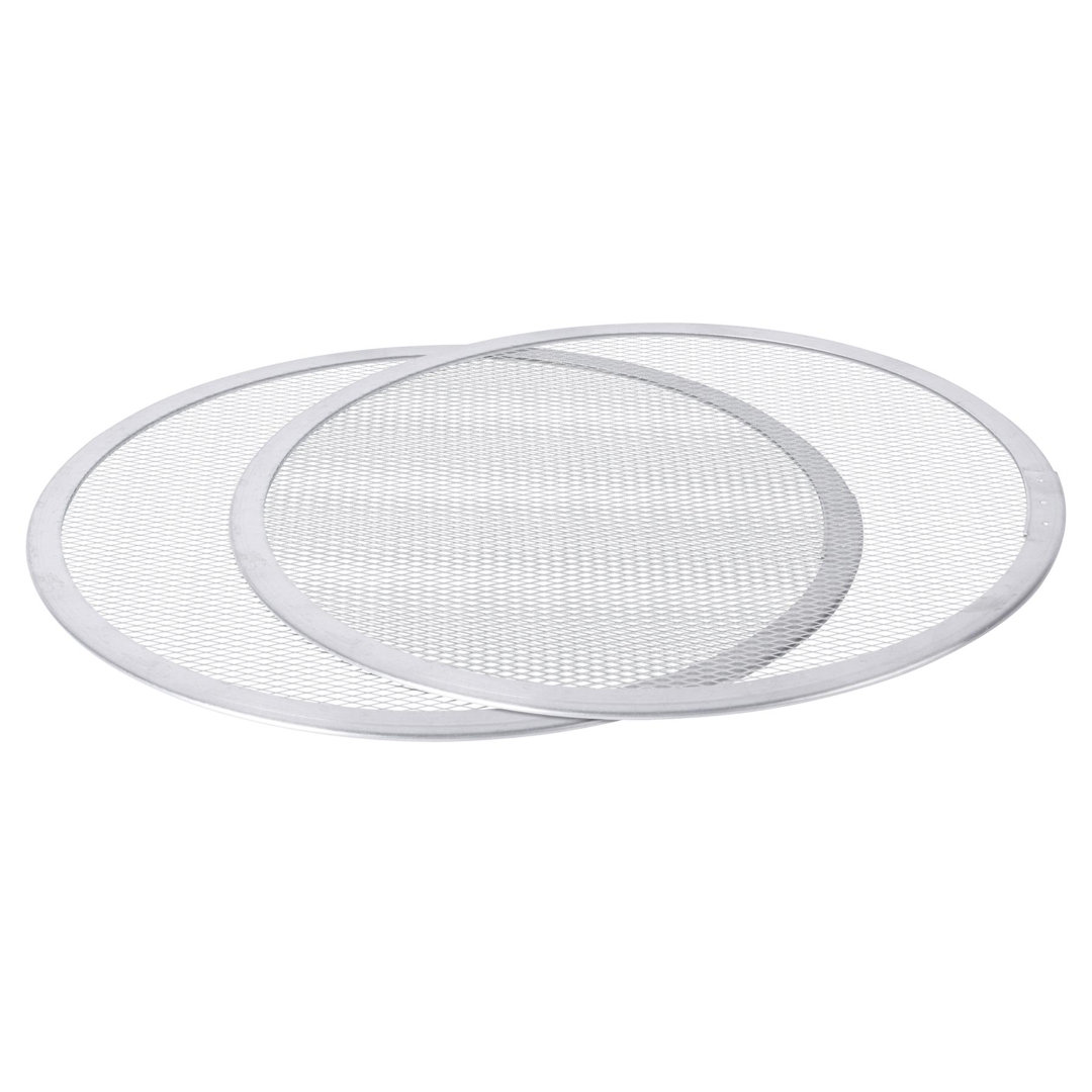 Argon Tableware - Non-Stick Aluminium Pizza Screens - Set of 2