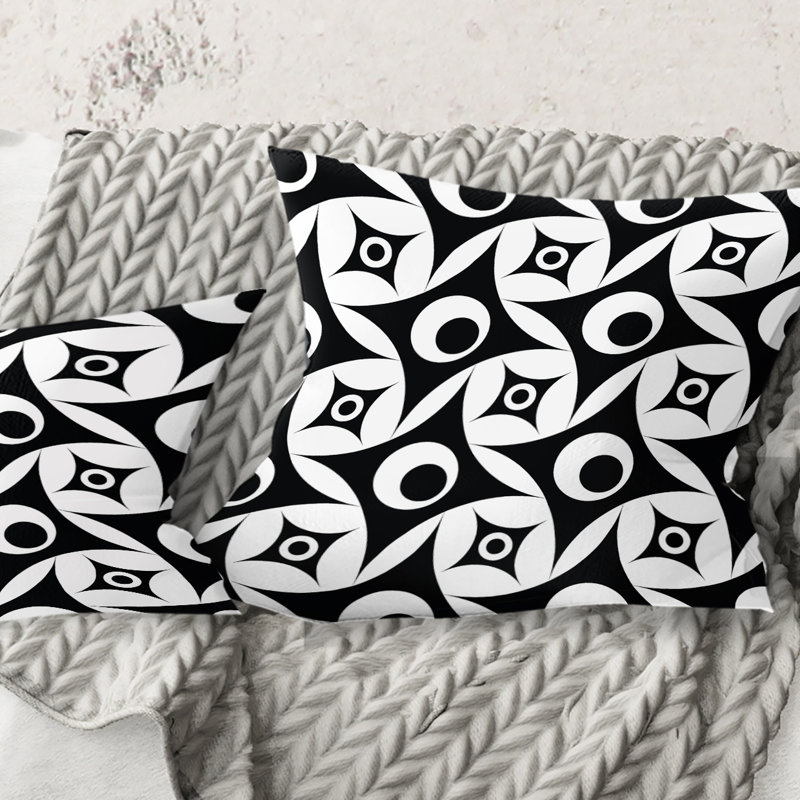 Coussin Monicolore, 18 po x 18 po