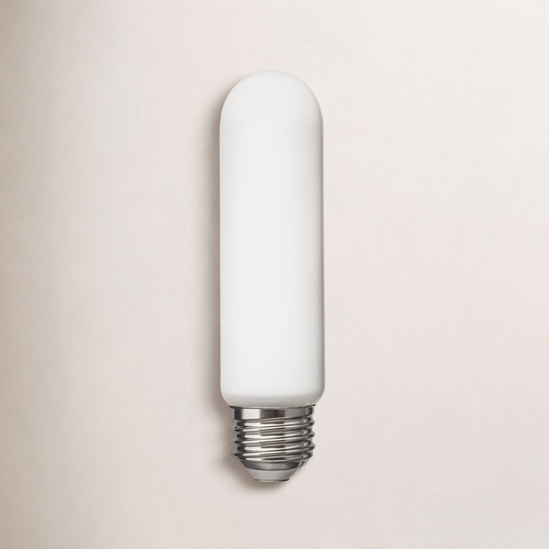 Branded Lamps 4W T10 Soft White Frosted LED Bulb, 2700 Kelvins