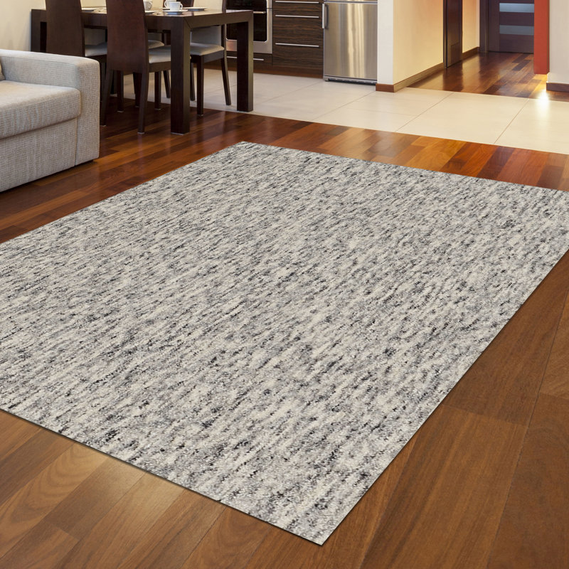 Fraher Wool Abstract Indoor Rug, Rectangle 8' x 10'