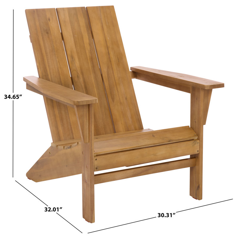 Alton Adirondack Chair, Oak