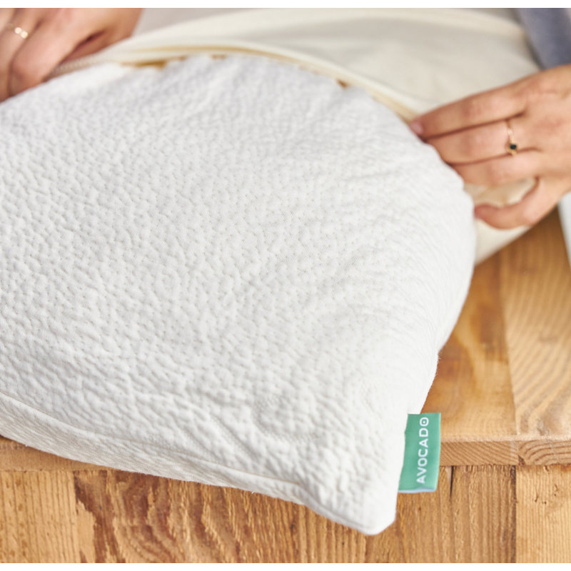 Organic Waterproof Pillow Protector, Queen