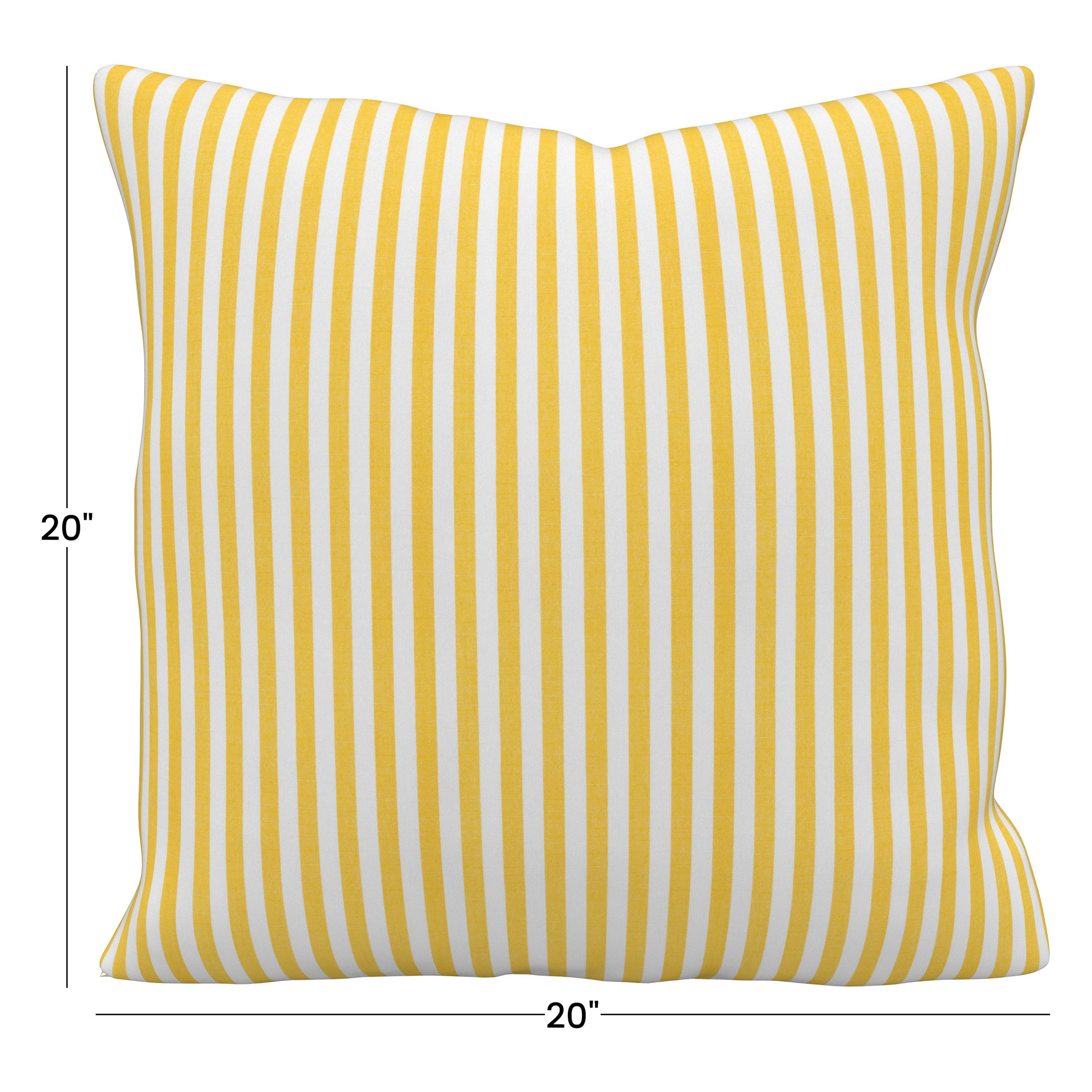 Gabi Indoor/Outdoor Throw Pillow, 20 x 20 x 3, Sail Away Sunflower
