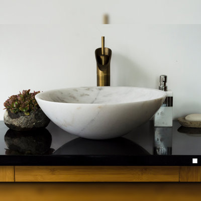 Interlaken' Metallic Silver Vessel Sink